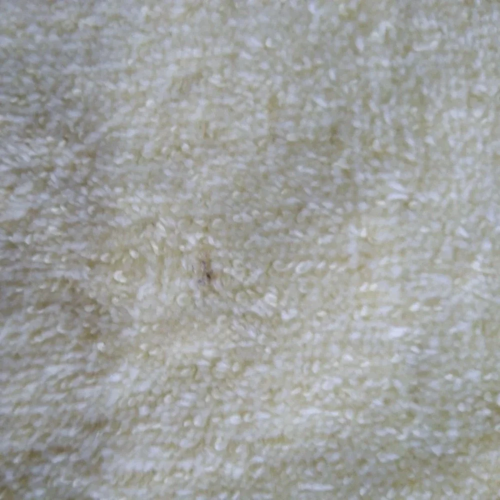 4 Vtg Canon Monticello Yellow Shell Pattern Towels 2 Bath, 1 Hand, 1 Face